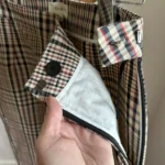 Thumbnail for ISA ARFEN tailored plaid pants