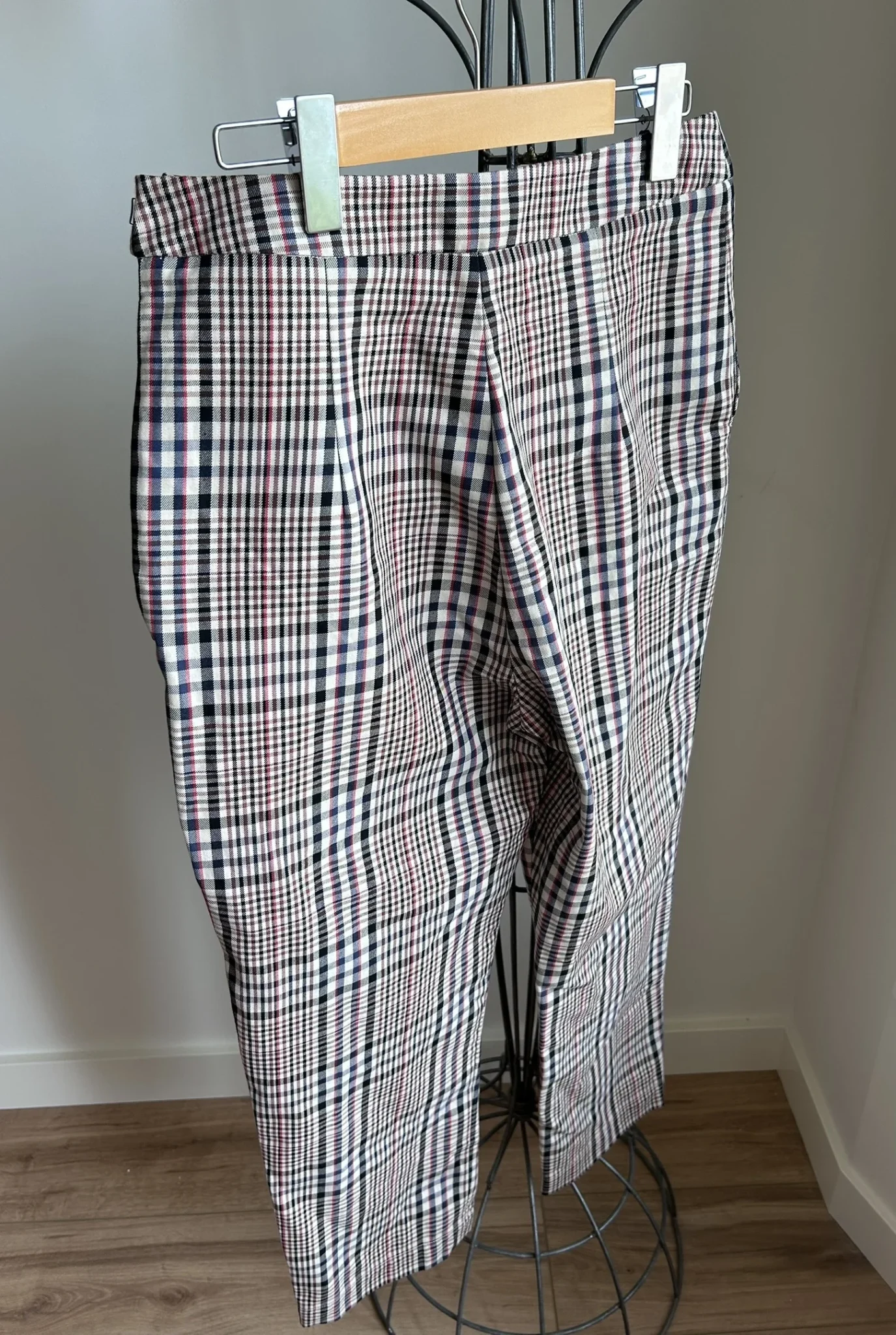 Image for ISA ARFEN tailored plaid pants