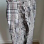 Thumbnail for ISA ARFEN tailored plaid pants
