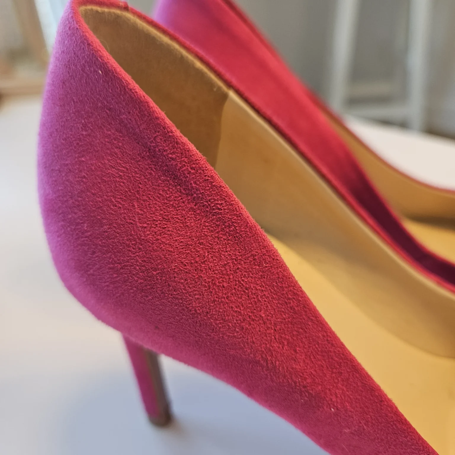 Image for Stunning suede heels, size 5½, NINE WEST