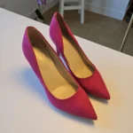 Thumbnail for Stunning suede heels, size 5½, NINE WEST