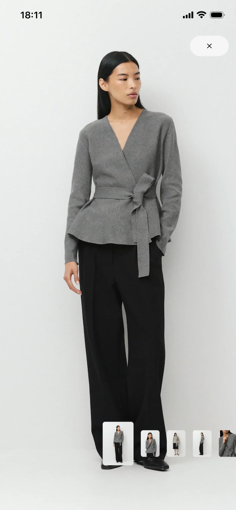 Featured image for Aritzia | cardigan wrap noir