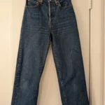 Featured thumbnail for Jeans Levi's ribcage straight bleu taille 27