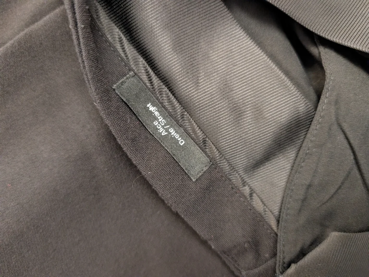Image for Pantalon Frank and Oak noir taille 6