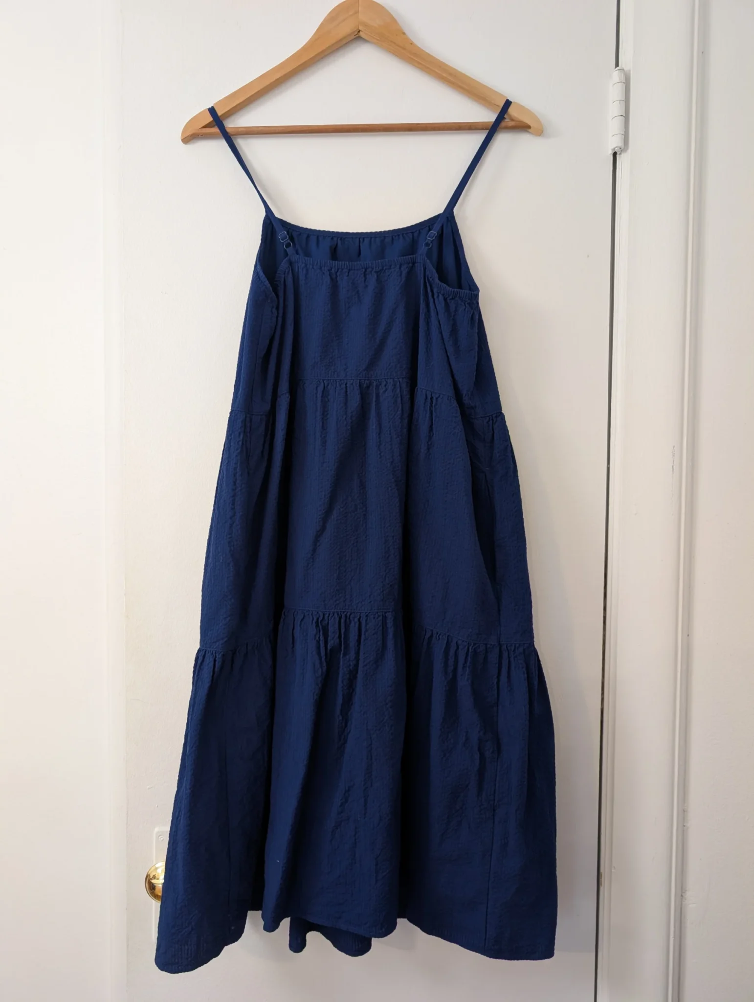 Image for Robe bleue sans manche Uniqlo fille