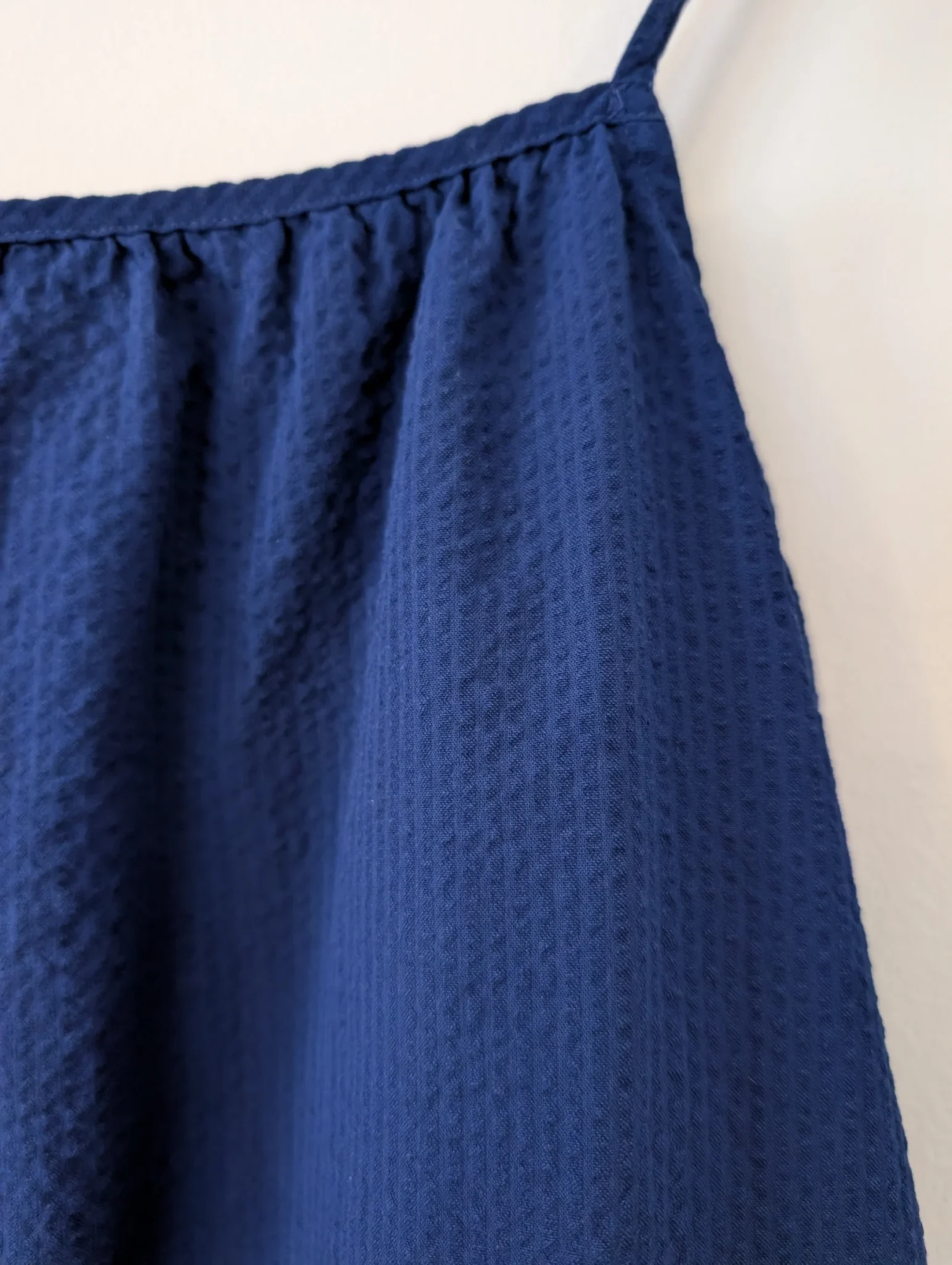 Image for Robe bleue sans manche Uniqlo fille