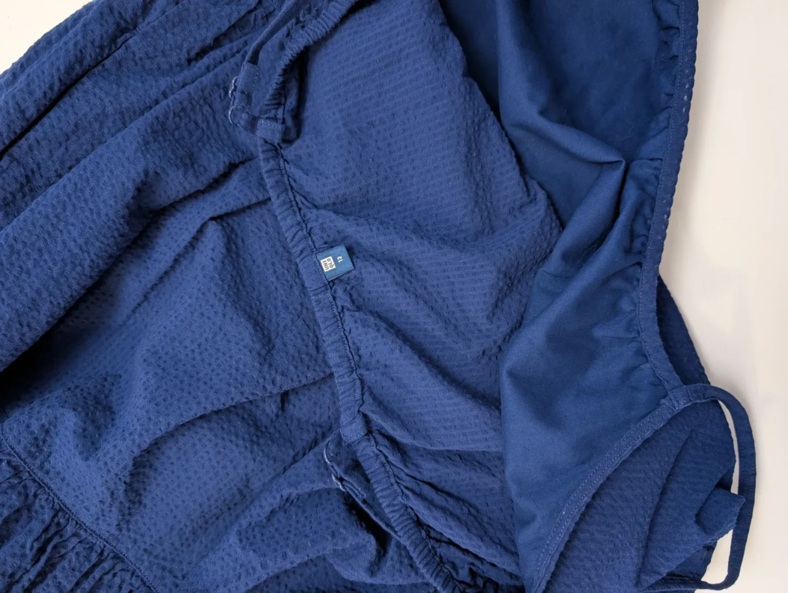 Image for Robe bleue sans manche Uniqlo fille