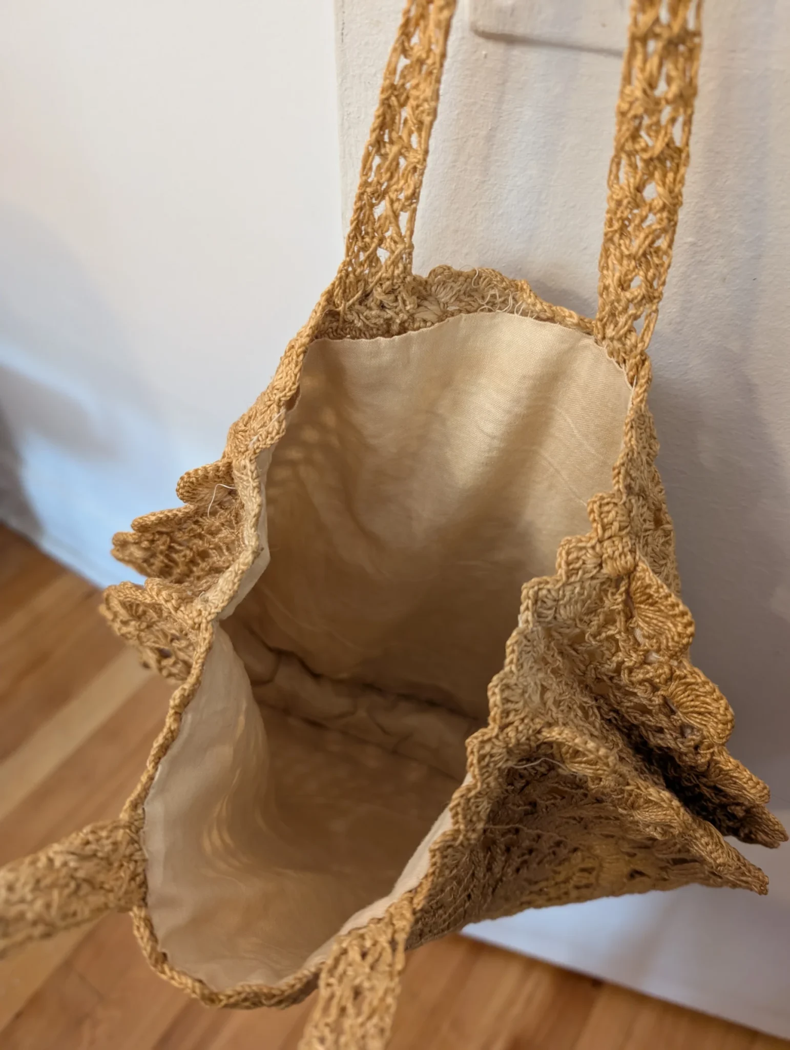 Image for Sac en macramé vintage 70's