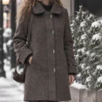 Featured thumbnail for Vintage Winter Coat, 50% wool, charcoal grey, Niccolini