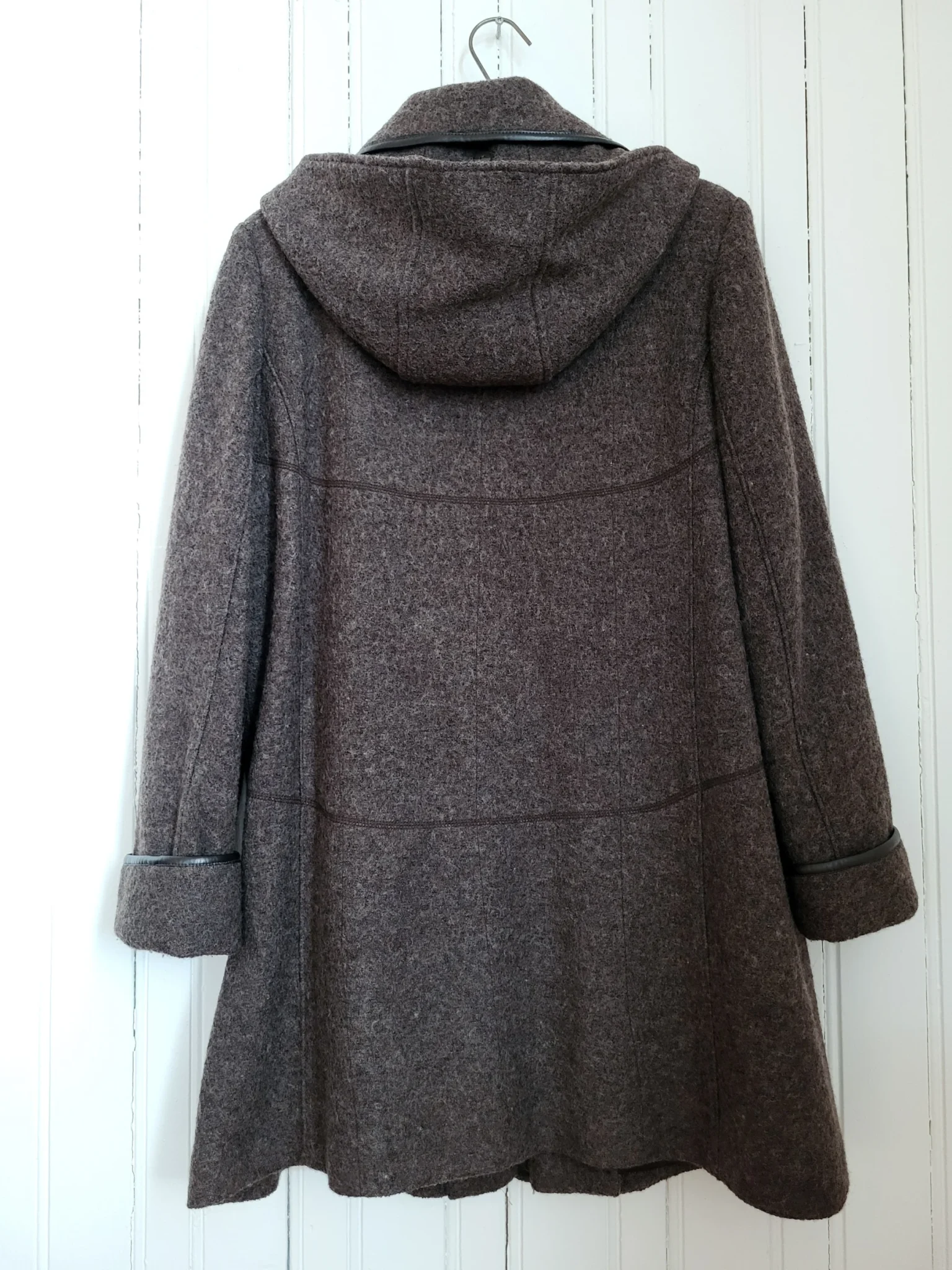 Image for Vintage Winter Coat, 50% wool, charcoal grey, Niccolini