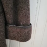 Thumbnail for Vintage Winter Coat, 50% wool, charcoal grey, Niccolini