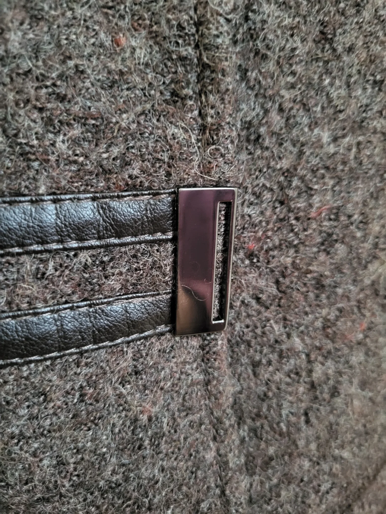 Image for Vintage Winter Coat, 50% wool, charcoal grey, Niccolini