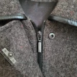Thumbnail for Vintage Winter Coat, 50% wool, charcoal grey, Niccolini