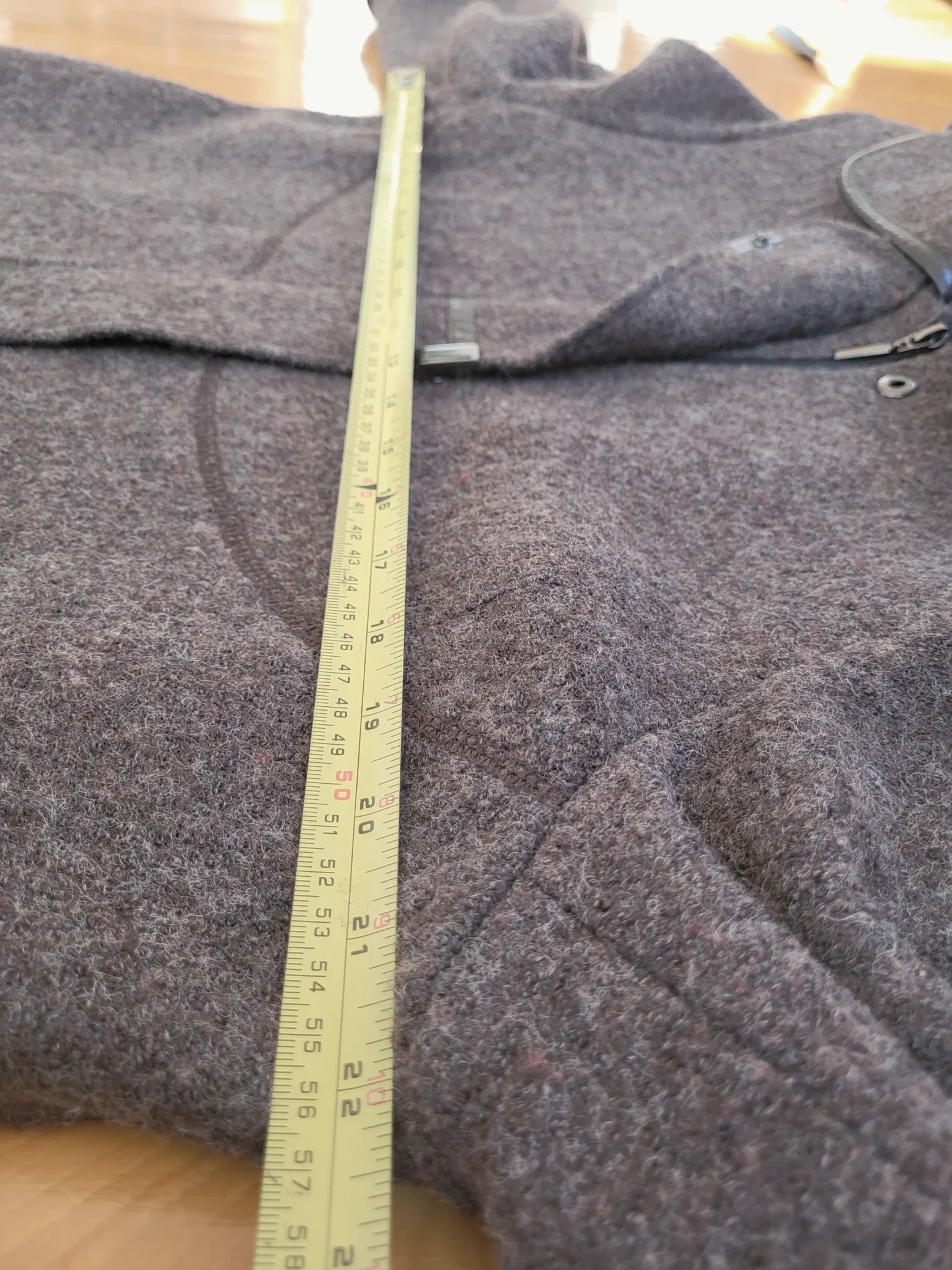 Image for Vintage Winter Coat, 50% wool, charcoal grey, Niccolini