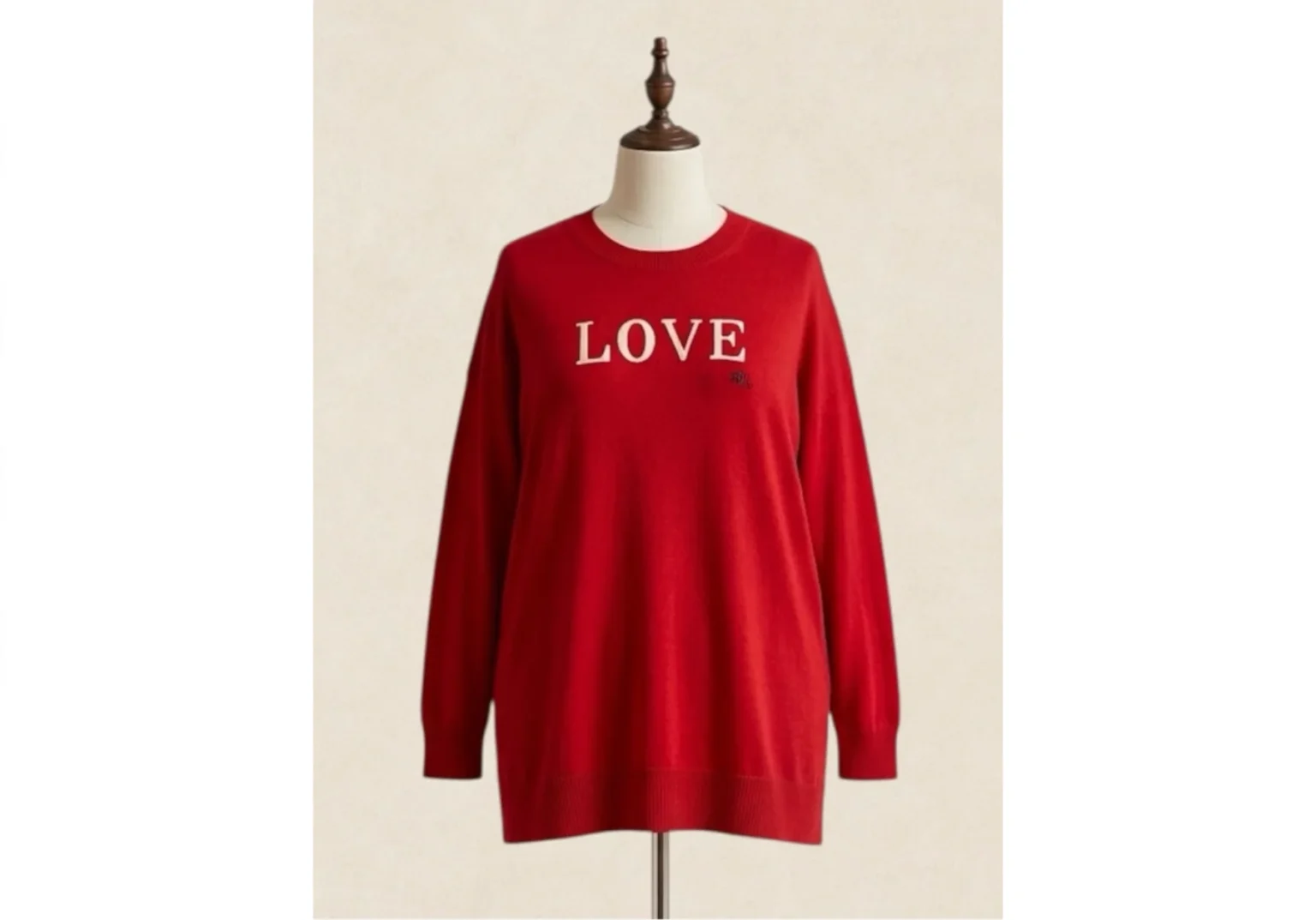 Featured image for Lauren Ralph Lauren LOVE jumper – Cotton and modal