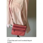 Featured thumbnail for Coach leather shoulder bag