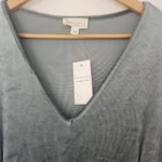 Thumbnail for Brand-new grey-green velvet dress