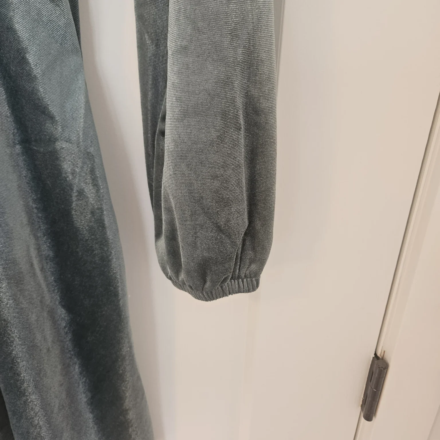 Image for Brand-new grey-green velvet dress