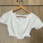 Thumbnail for White Summer Crop Top