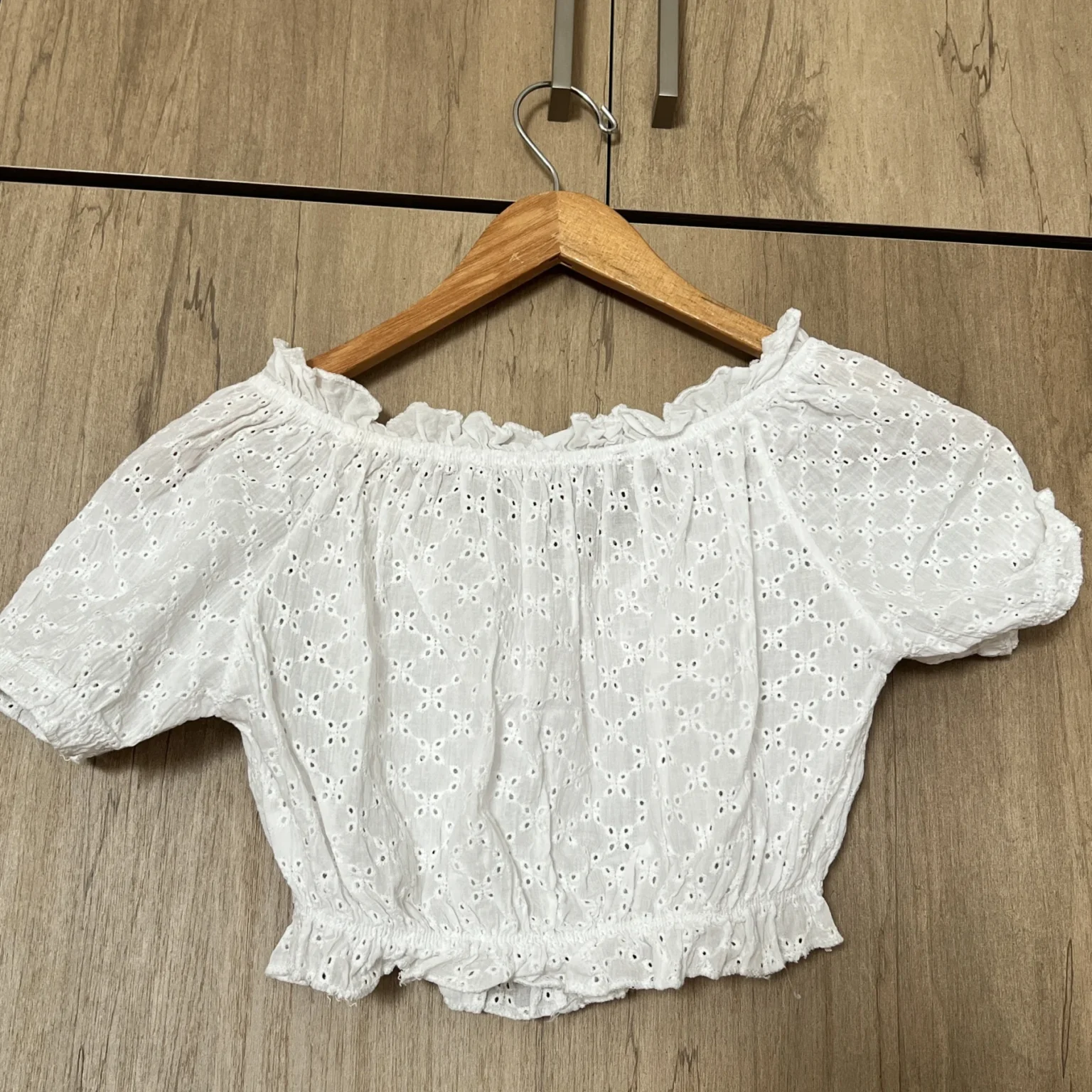 Image for White Summer Crop Top