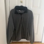 Thumbnail for Polartec Aritzia, dark grey, Large (Miu Miu dupe)