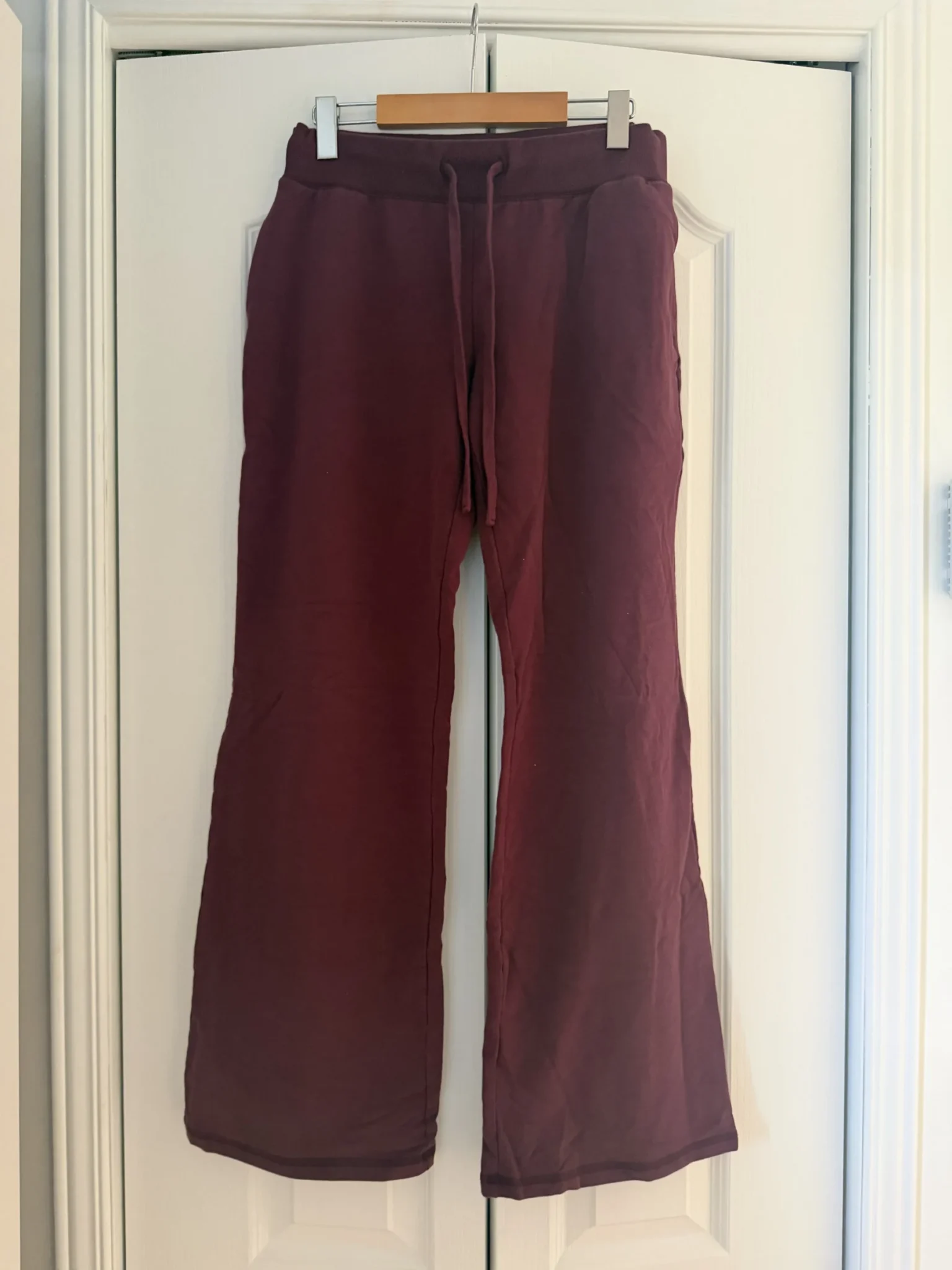 Image for Medium burgundy garage trousers