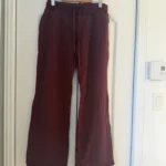 Thumbnail for Medium burgundy garage trousers