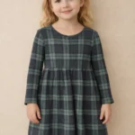 Thumbnail for 3T Forest Green Dress