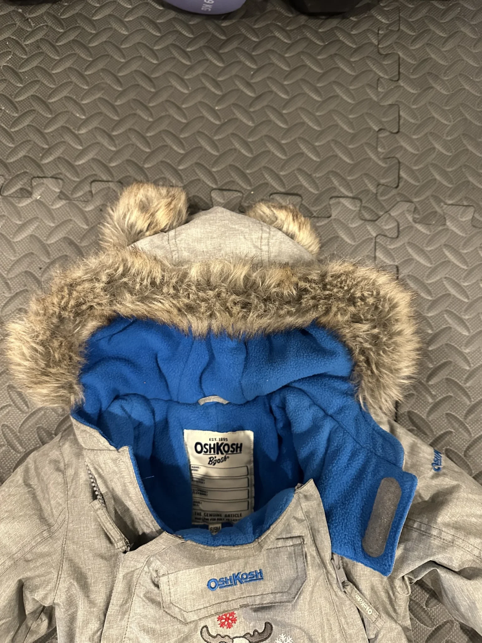 Image for Baby winter jumpsuit