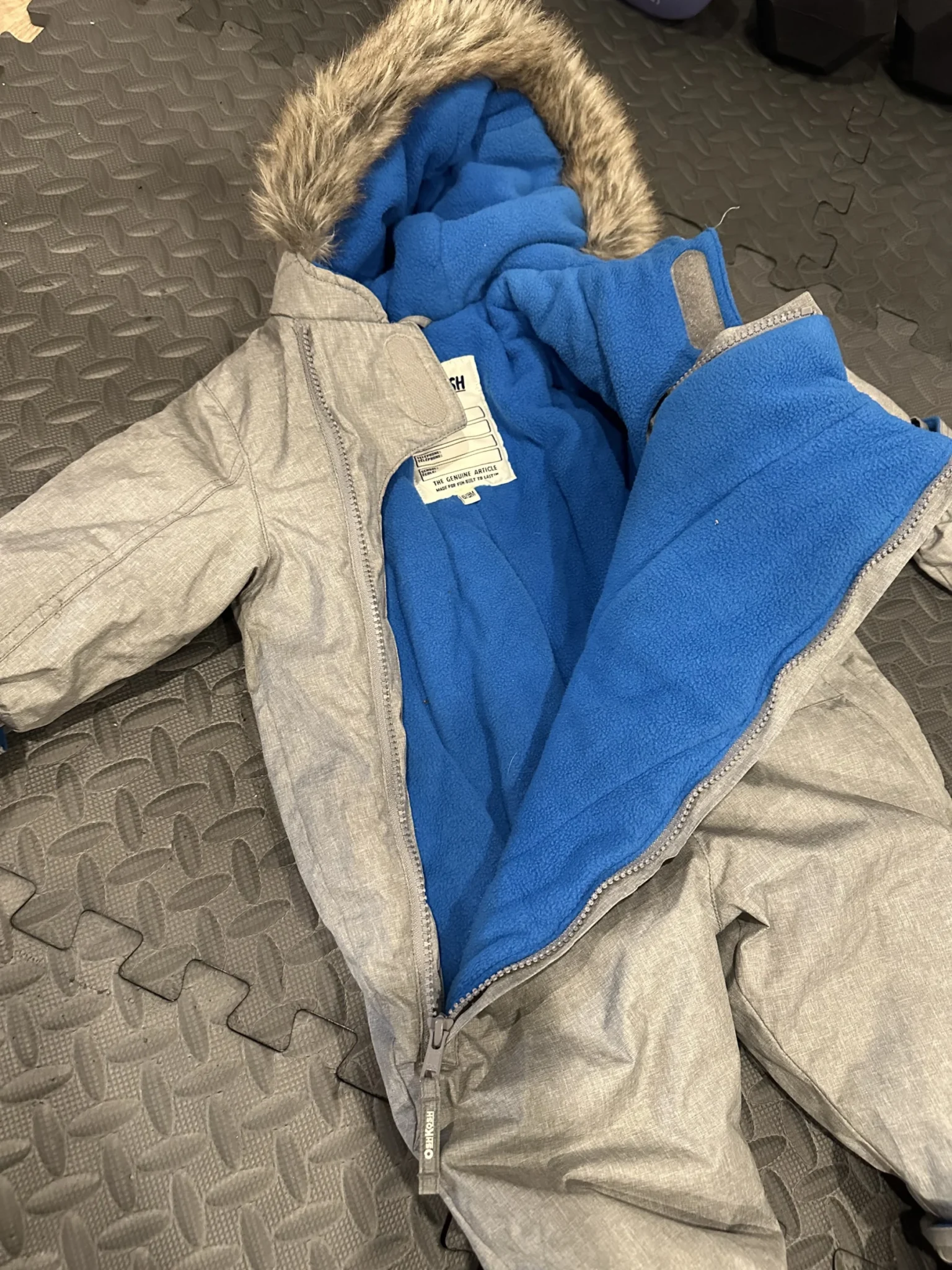 Image for Baby winter jumpsuit