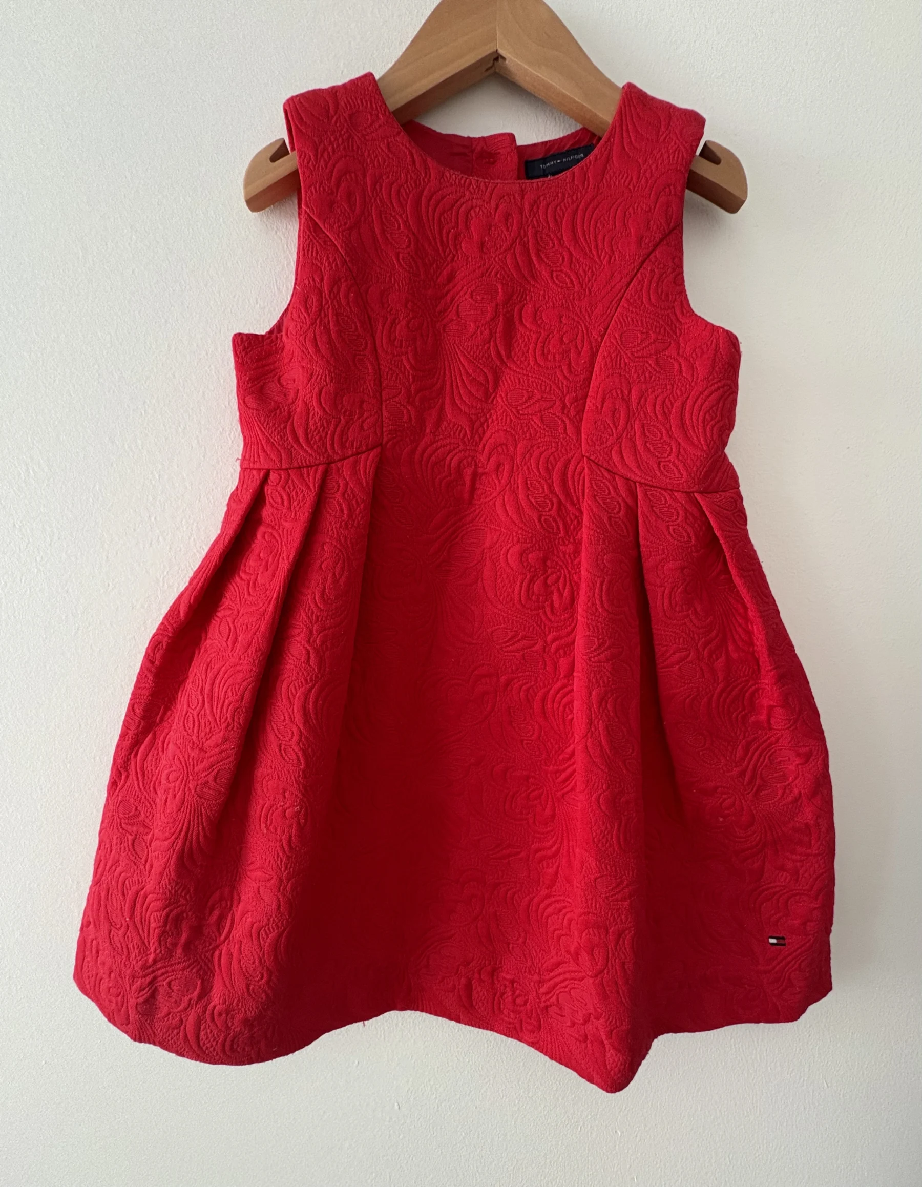 3T Red dress Tommy Hilfiger seconde main