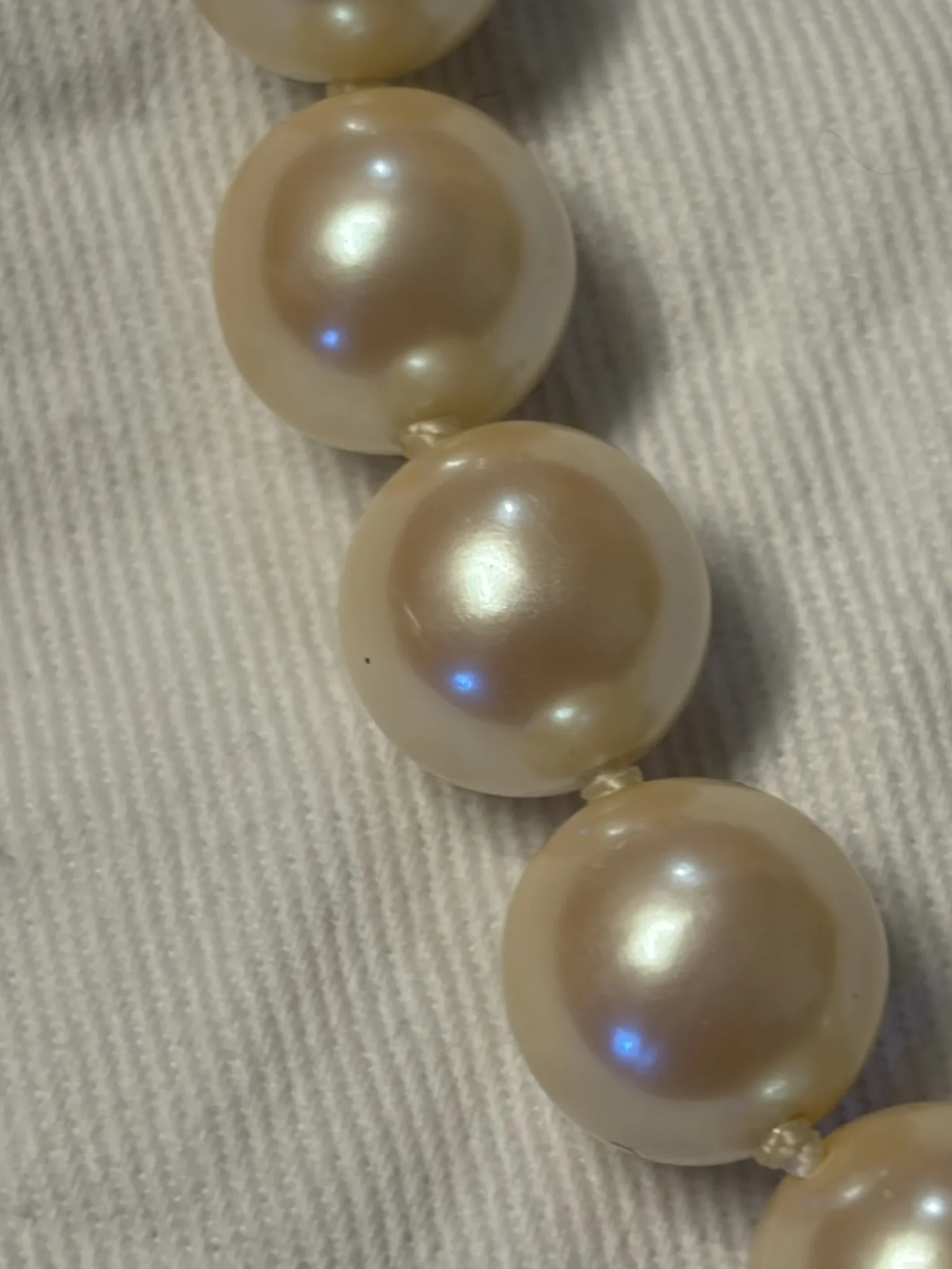 Image for Vintage pearl necklace by MONET