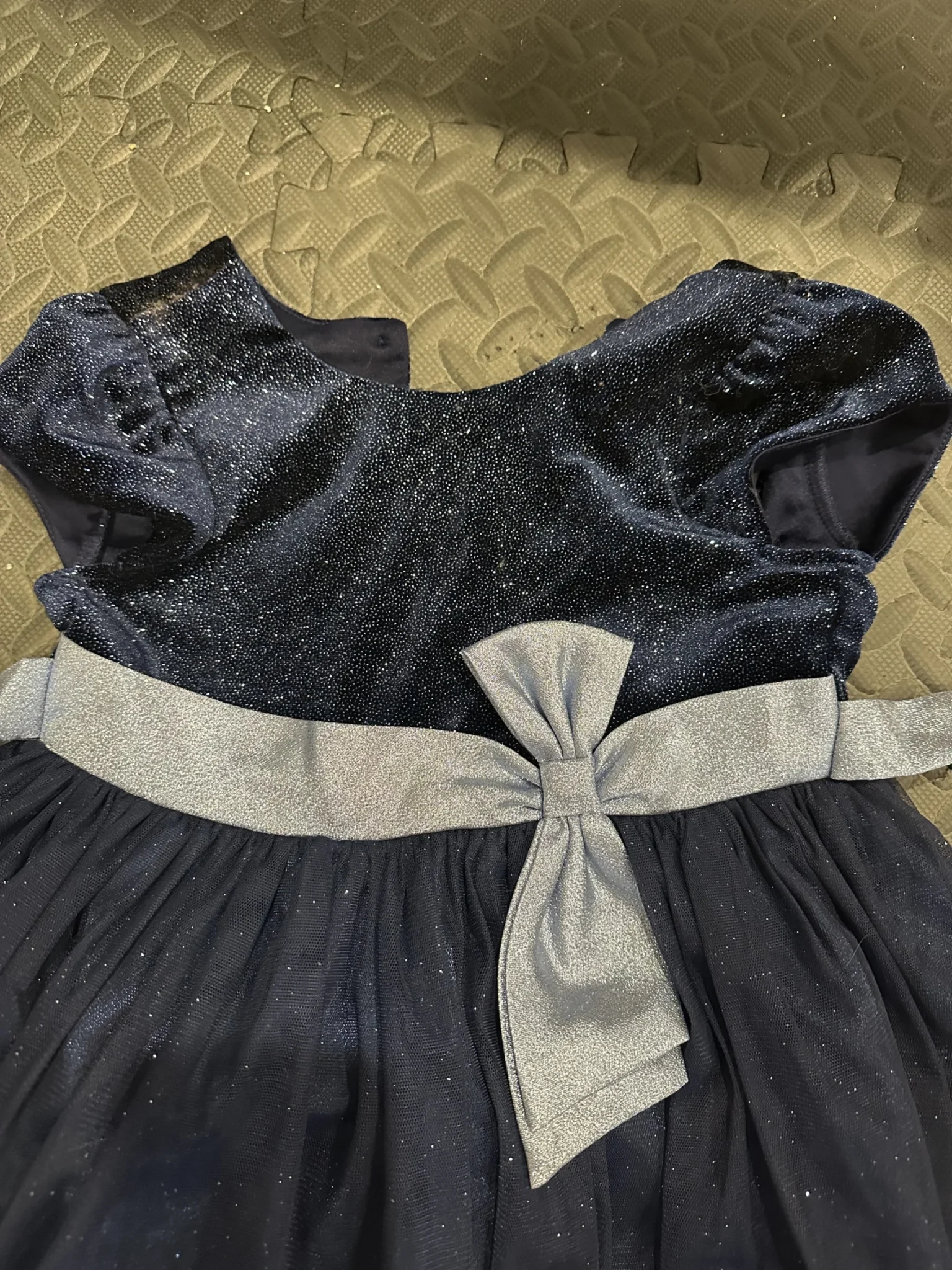 Image for Shiny navy blue dress