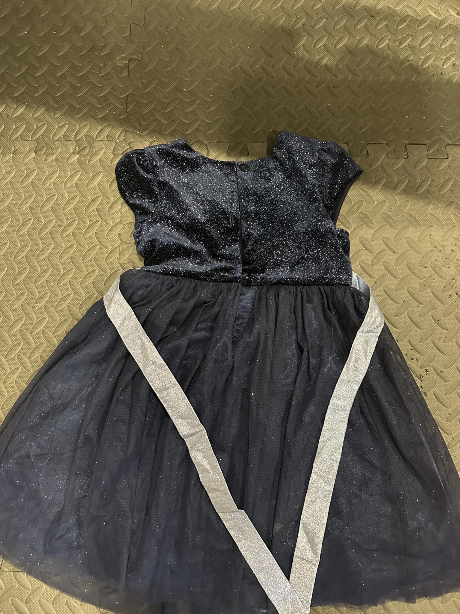 Image for Shiny navy blue dress