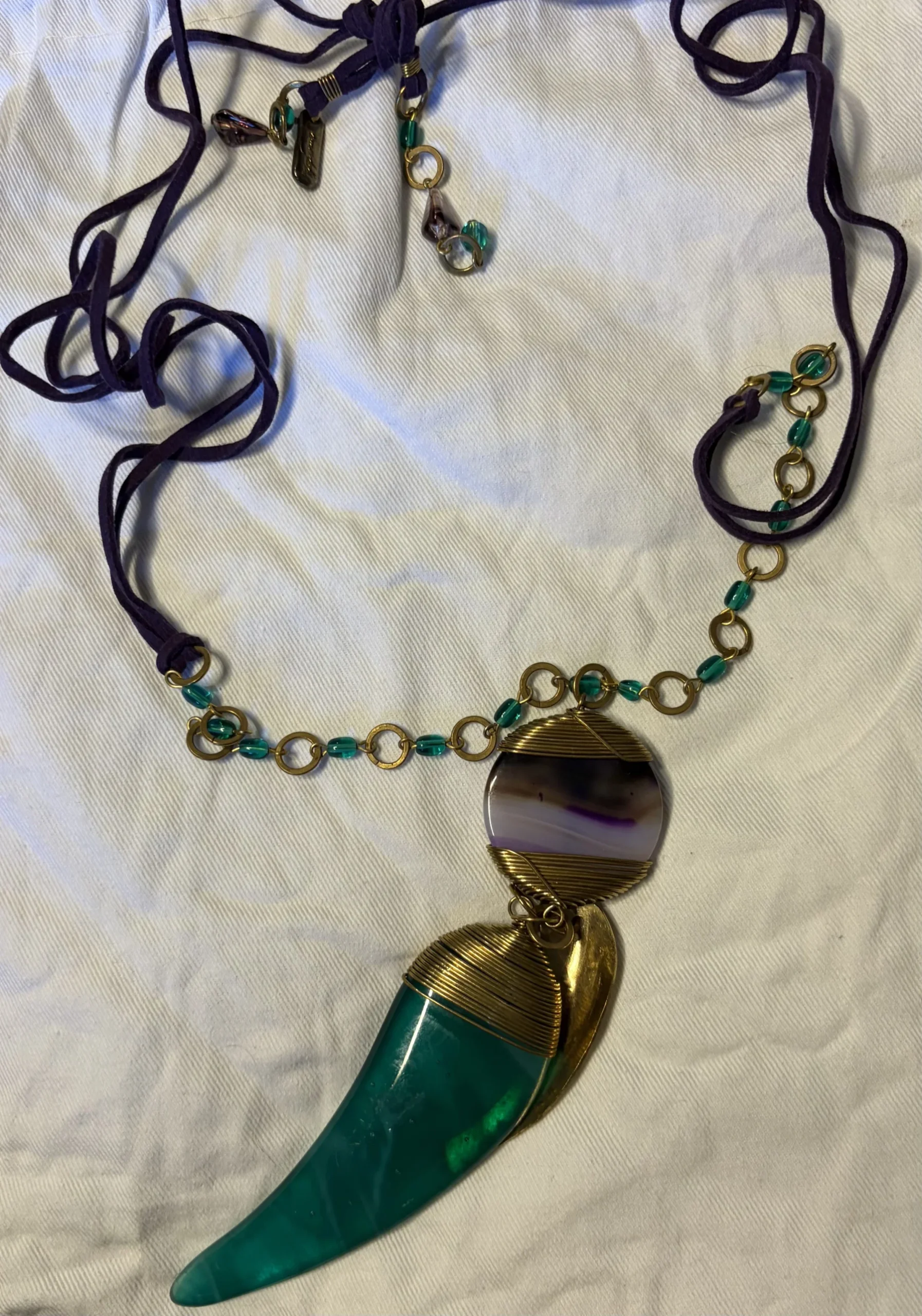 A stunning statement necklace from Jenny Isabel! *Other seconde main