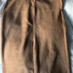 Featured thumbnail for Suede midi skirt