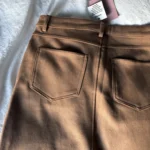 Thumbnail for Suede midi skirt
