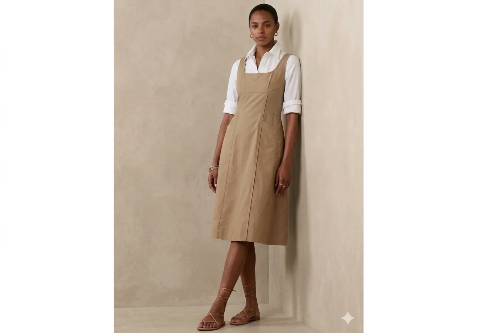Image for Robe Banana Republic en popeline avec poches