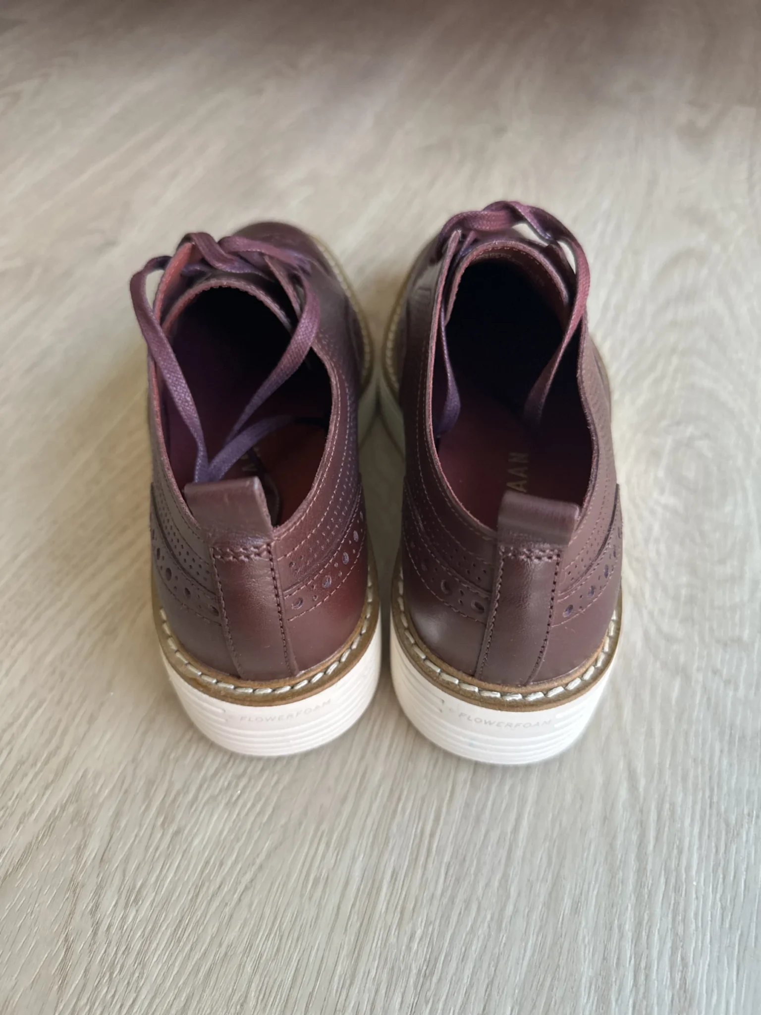 Image for Cole Haan Wingtip Platform Oxfords Women’s 6