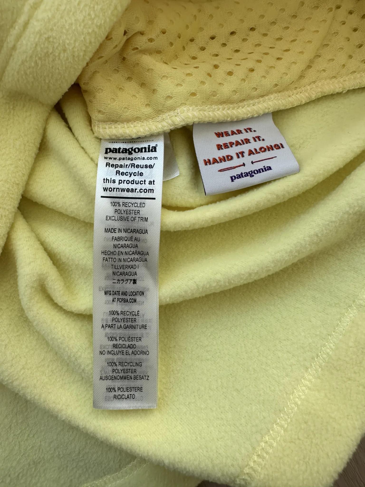 Image for Patagonia Micro D 1/2 Zip Fleece Pullover XS
