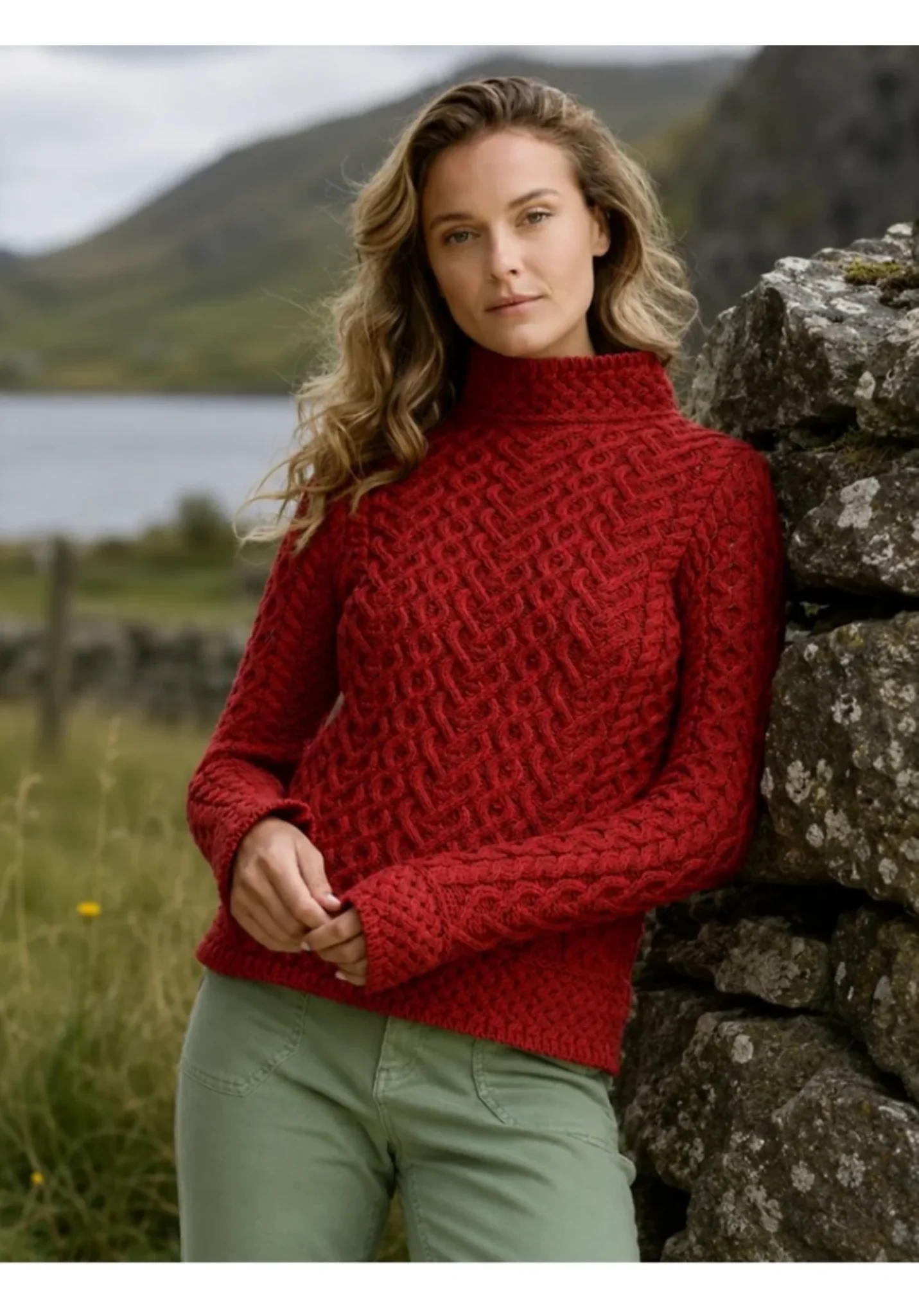 Featured image for Pull Aran Mor en laine mérinos irlandaise