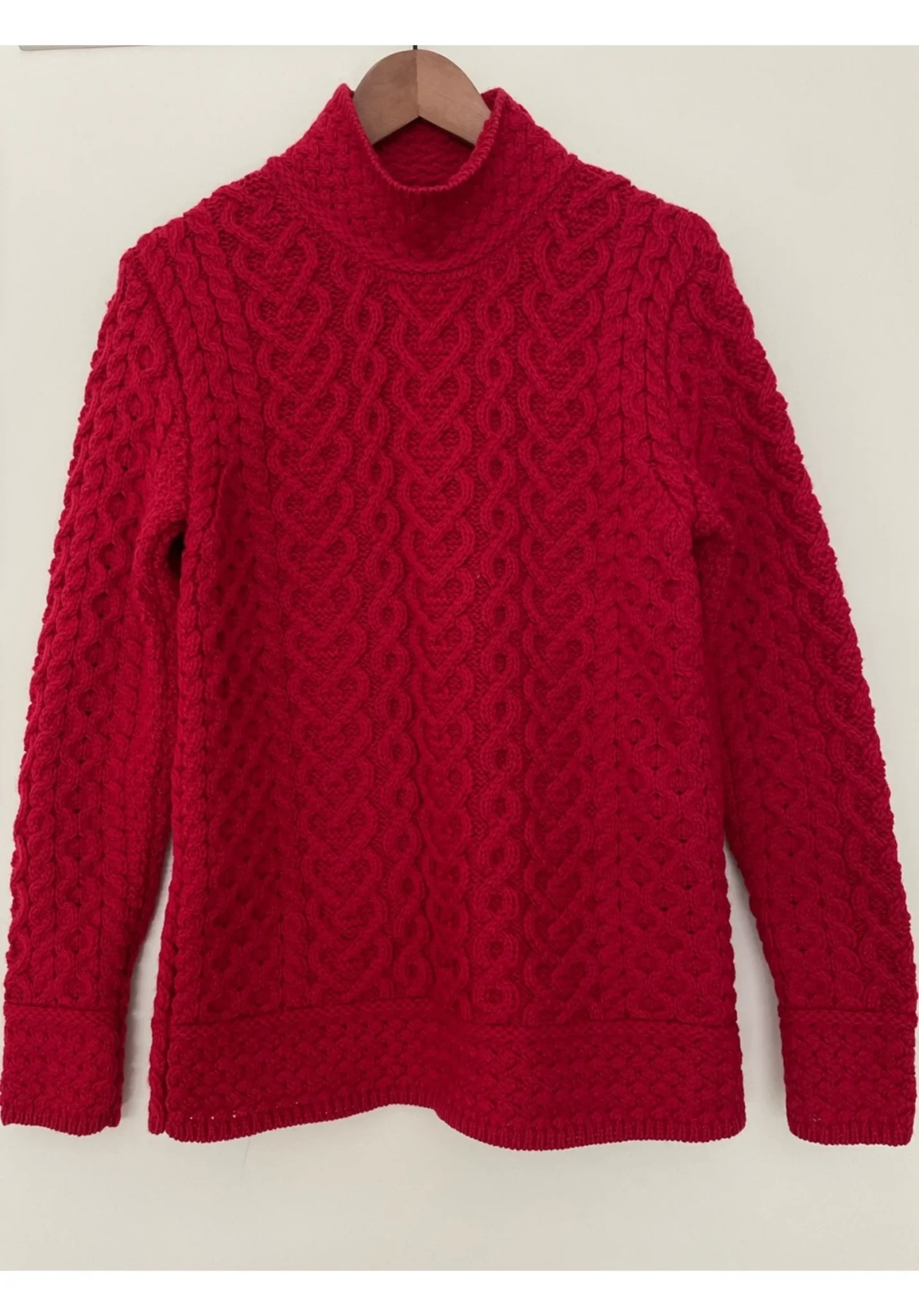 Image for Pull Aran Mor en laine mérinos irlandaise