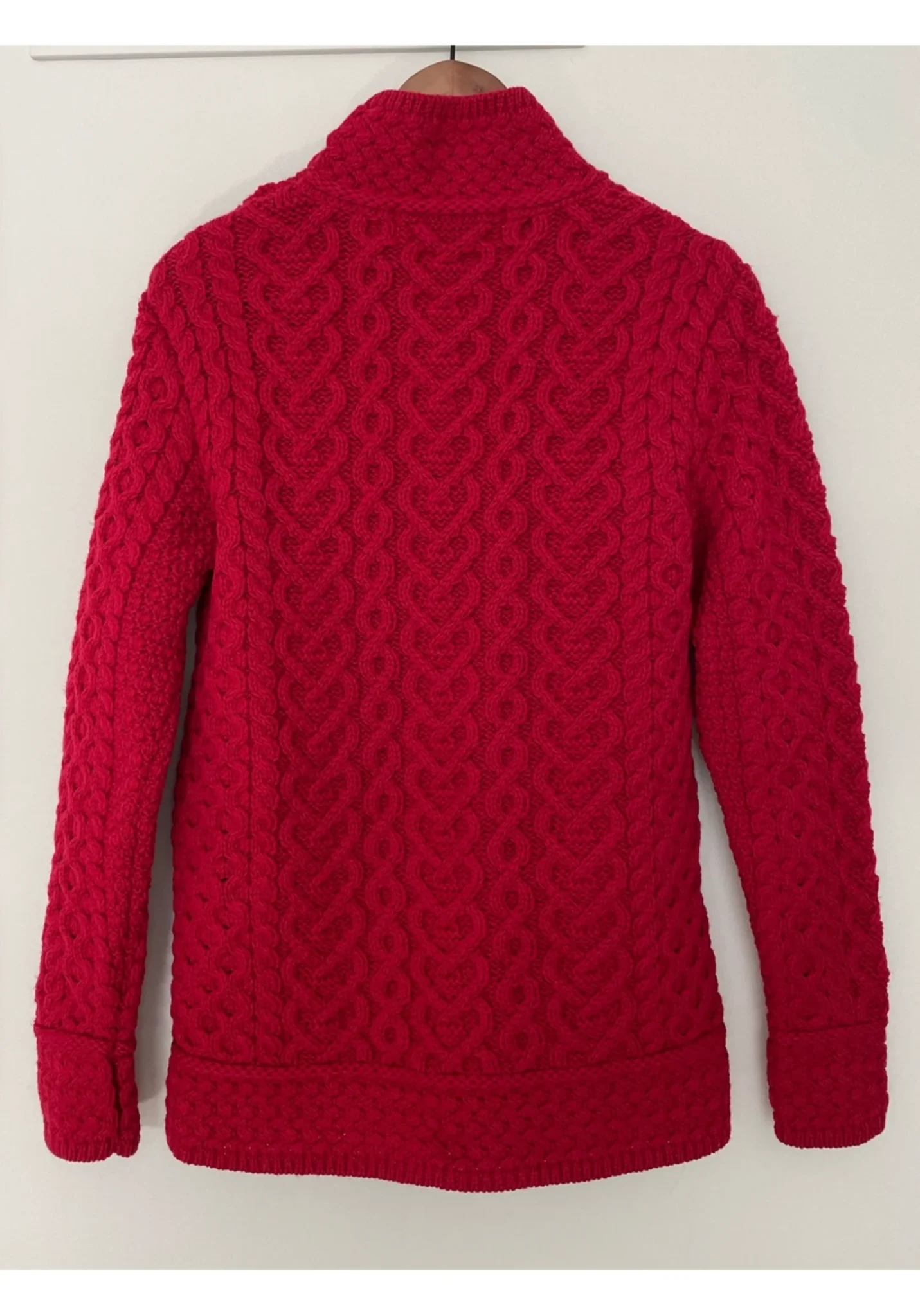 Image for Pull Aran Mor en laine mérinos irlandaise