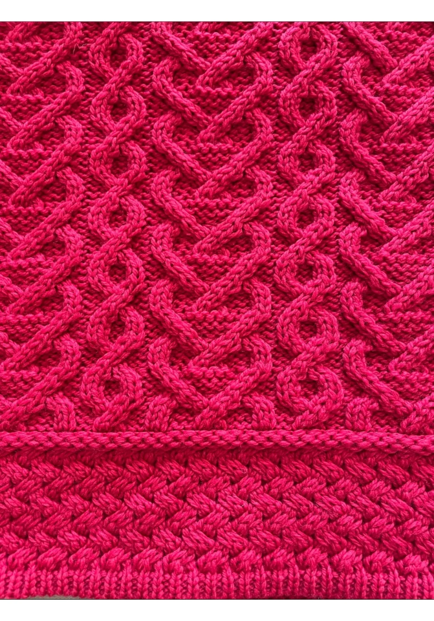 Image for Pull Aran Mor en laine mérinos irlandaise