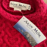 Thumbnail for Pull Aran Mor en laine mérinos irlandaise