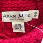 Thumbnail for Pull Aran Mor en laine mérinos irlandaise