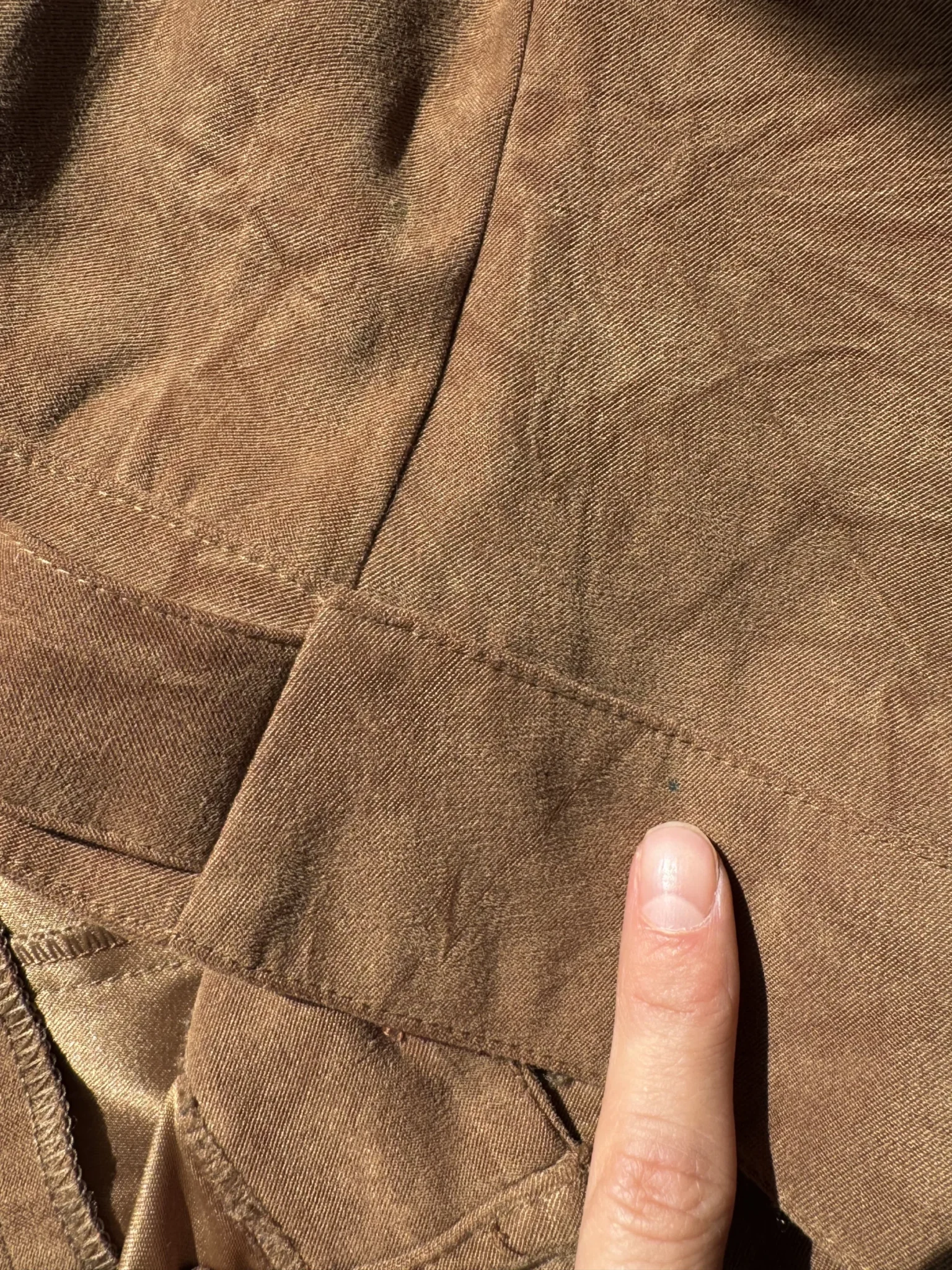 Image for Veste western ajustée marron en faux suède À l’affiche Vintage 90s (Fait au Canada) – Taille S