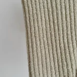 Thumbnail for Cardigan Y2K vintage côtelée beige à manches courtes Smart Set