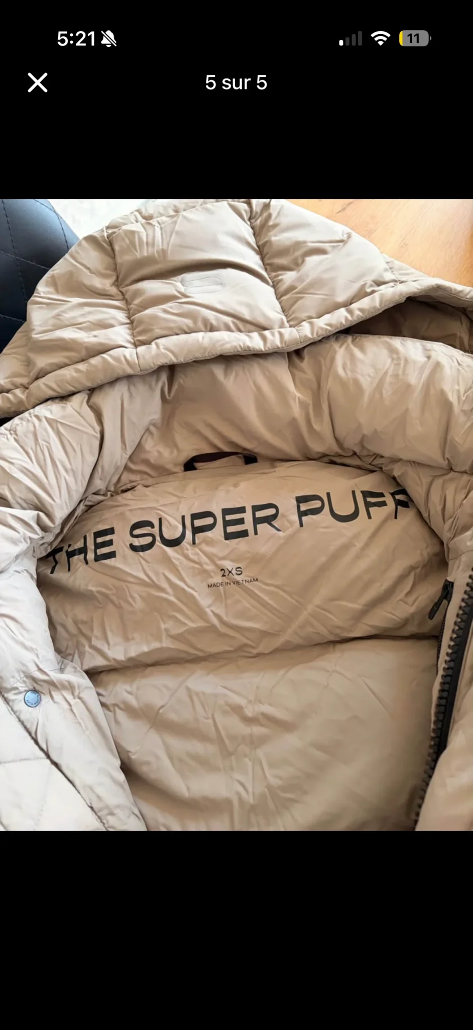 Image for Aritzia Super Puff coat