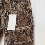 Thumbnail for Joie trousers, size 26, brown with python print